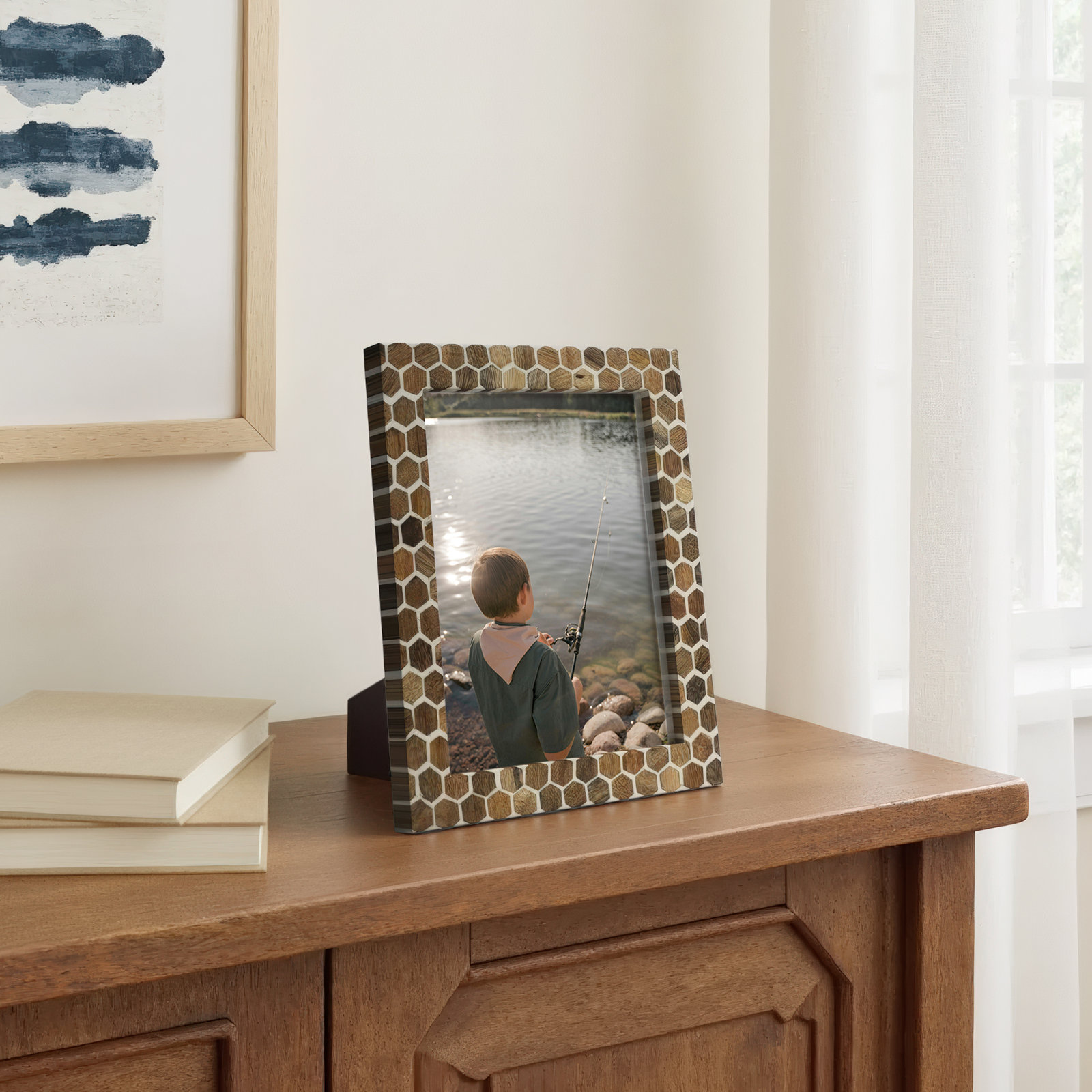 Hidemi Wood Picture Frame, 8" x 10"