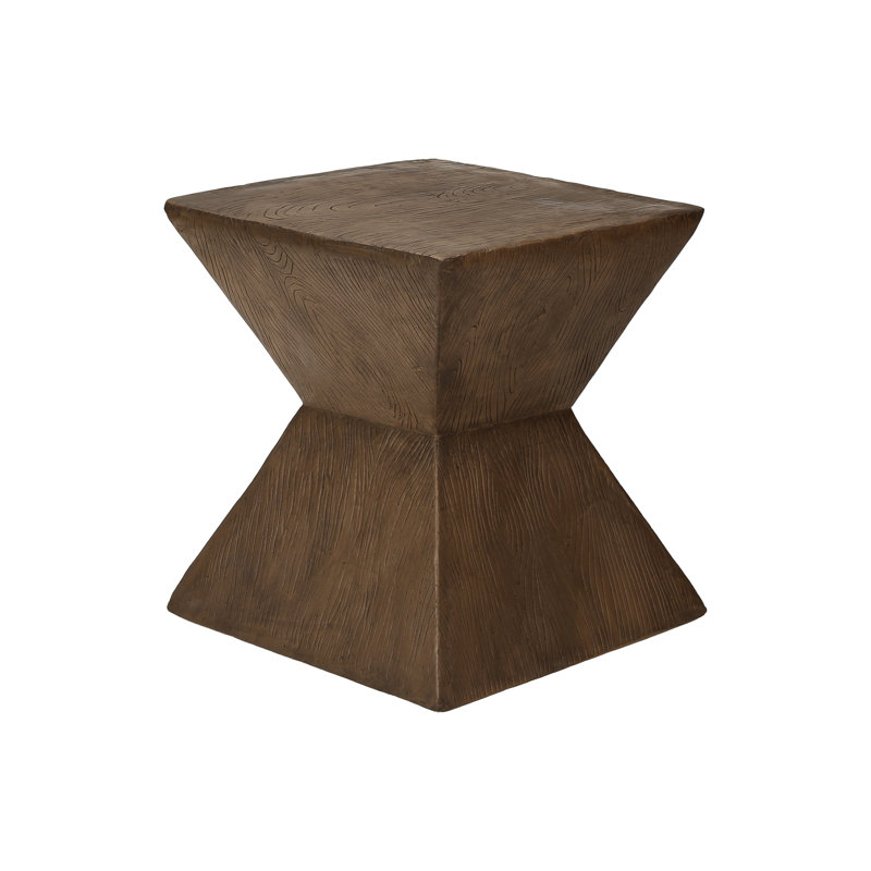 Table d'appoint, intérieure ou extérieure, table d'appoint, table de bout, table de chevet, chambre à coucher, Noyer