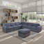Canapé modulaire rembourré 8 pièces Etibar-473404656-473404661