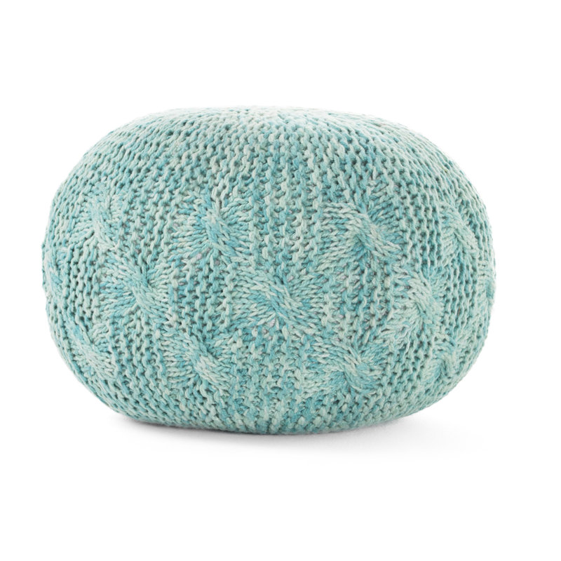 Knitted Pouf(Only one ottoman)