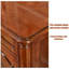 Buffet cerisier massif et bois manufacturé-583063004