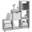 Latitude Run Staircase Bookcase 142 Cm Engineered Wood-894671259-894671260