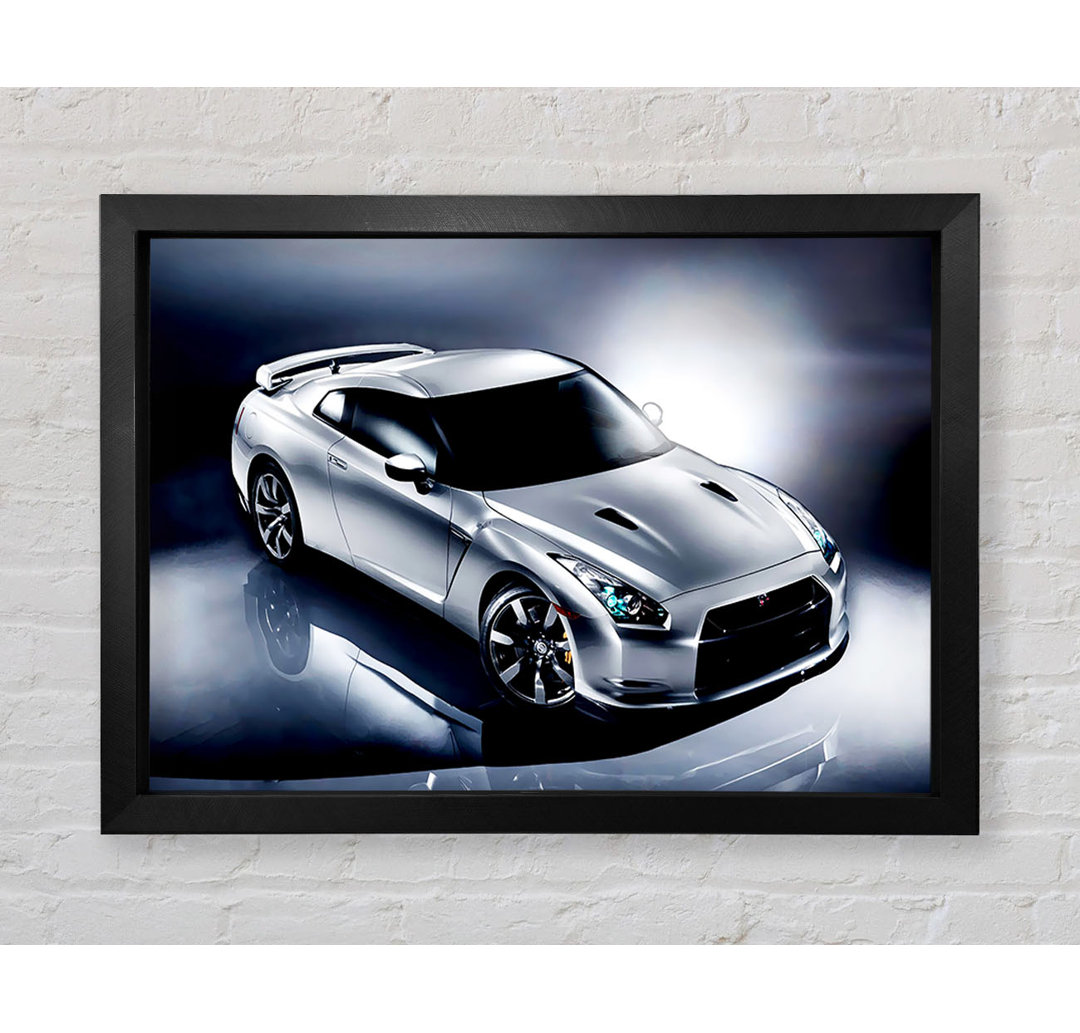 Nissan Skyline Silber - Druck