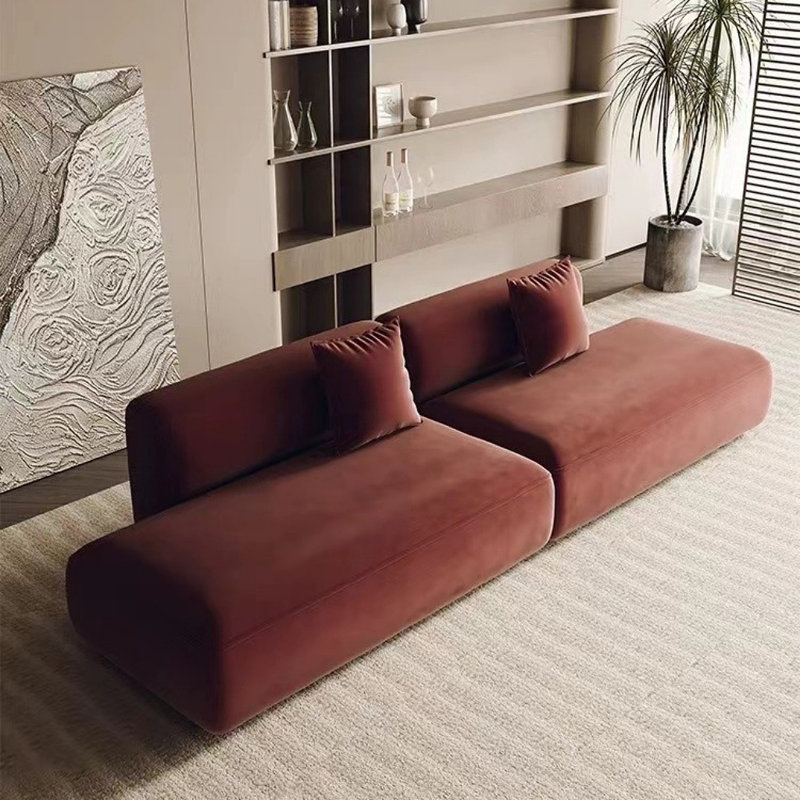 Canapé moderne simple, Rouge
