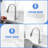 Pull-out Sprayer Stainless Steel Kitchen Faucet With 360° Swivel For Modern Kitchen Use