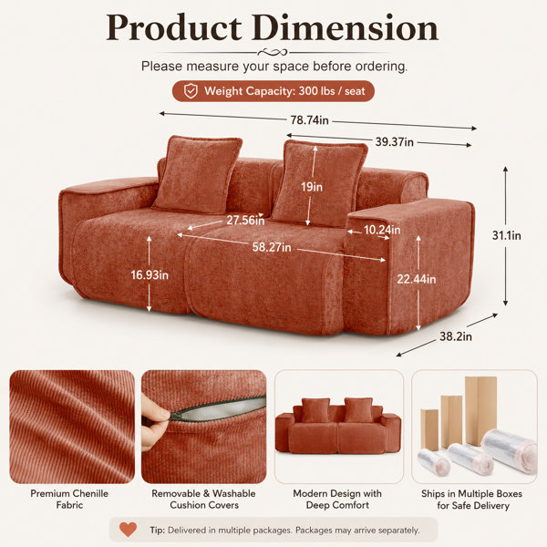 Dimensions du produit