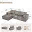 Canapé modulaire en velours côtelé modulaire Boneless-2105455575