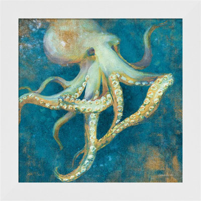 «Ocean Octopus» par Danhui Nai - impression encadrée
