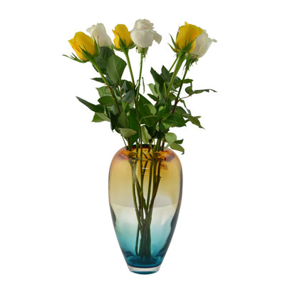 Vase en verre 11 pouces Ombre