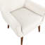 Siège de style Mid-Century inspiré du fauteuil en velours et ressorts hélicoïdaux confort en bleu marine, orange brûlé ou