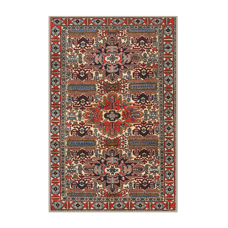 Oriental Indoor Rug, Rectangle 5' x 8'