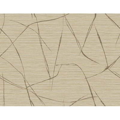 Designs Beige Davenport Sketch Embossed Vinyl Unpasted Wallpaper