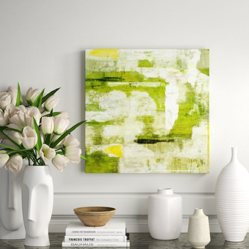 Blank Slate Print by Chelsea Art Studio, 54" H x 54" W, Knife Gel