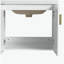 Meuble-lavabo à portes 24 po avec lavabo, pour petite salle de bain-120102243-120102245