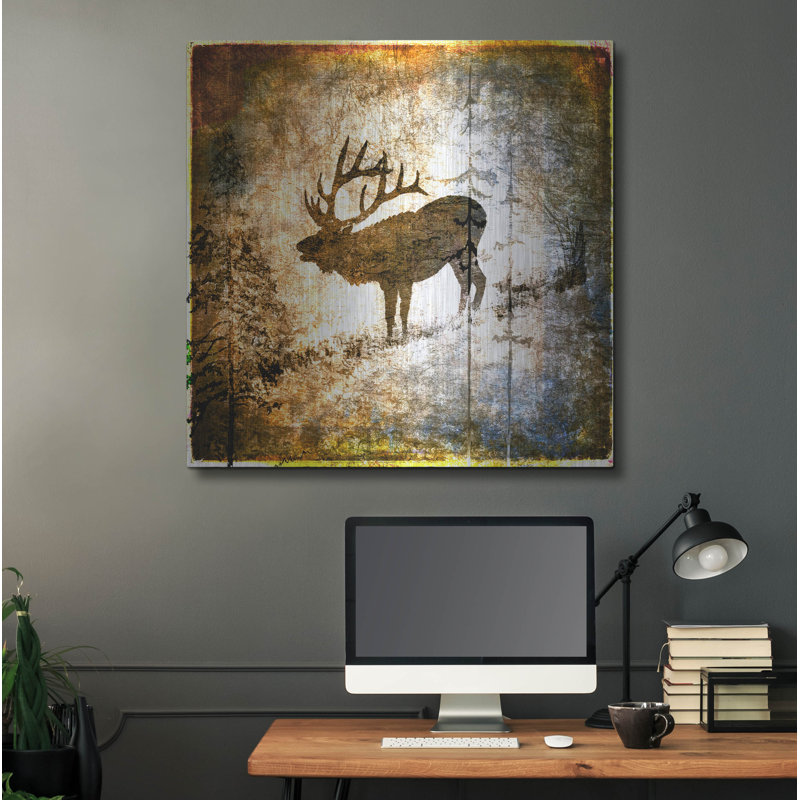"High Country Elk" par Lightbox Journal sur, H 36 po x l 36 po