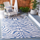 Aviyonna Performance Animal Print Rug