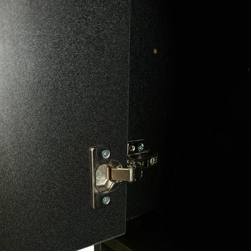 Armoire de buanderie autoportante avec panier inclinable, tablettes réglables et espaces de rangement multiples pour une vie organisée