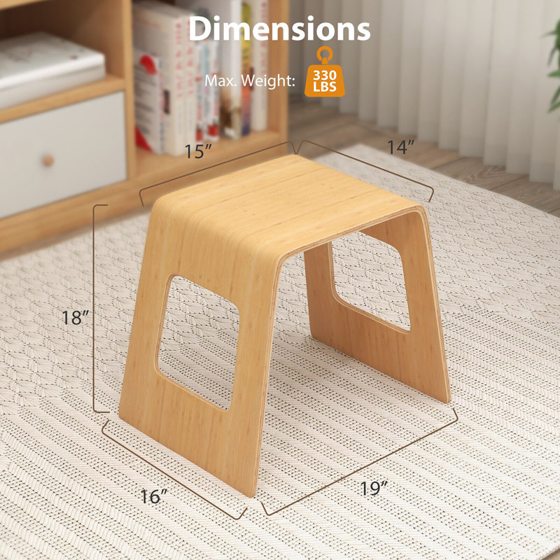 Eilen 19'' W Bamboo Shower Bench