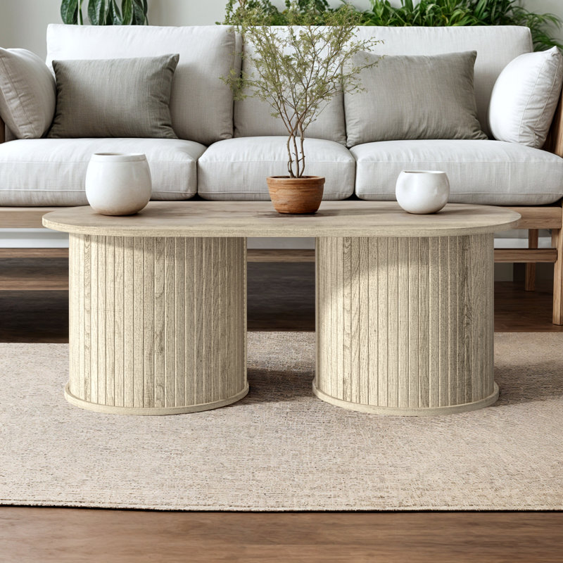 Table basse Aurel, Beige