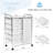 Barksdale 15-Drawer Utility Rolling Organizer Cart-129573582