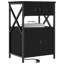Bedside Cabinet 40 X 31 X 60 Cm Engineered Wood-1523785077