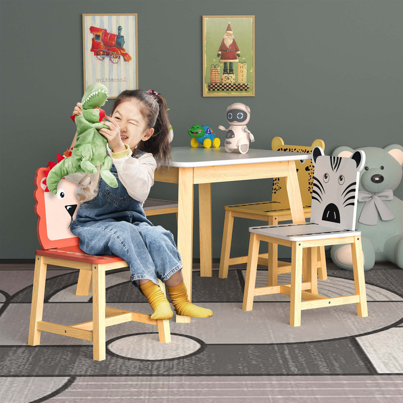 5 Piece Kiddy Table And Chair Set