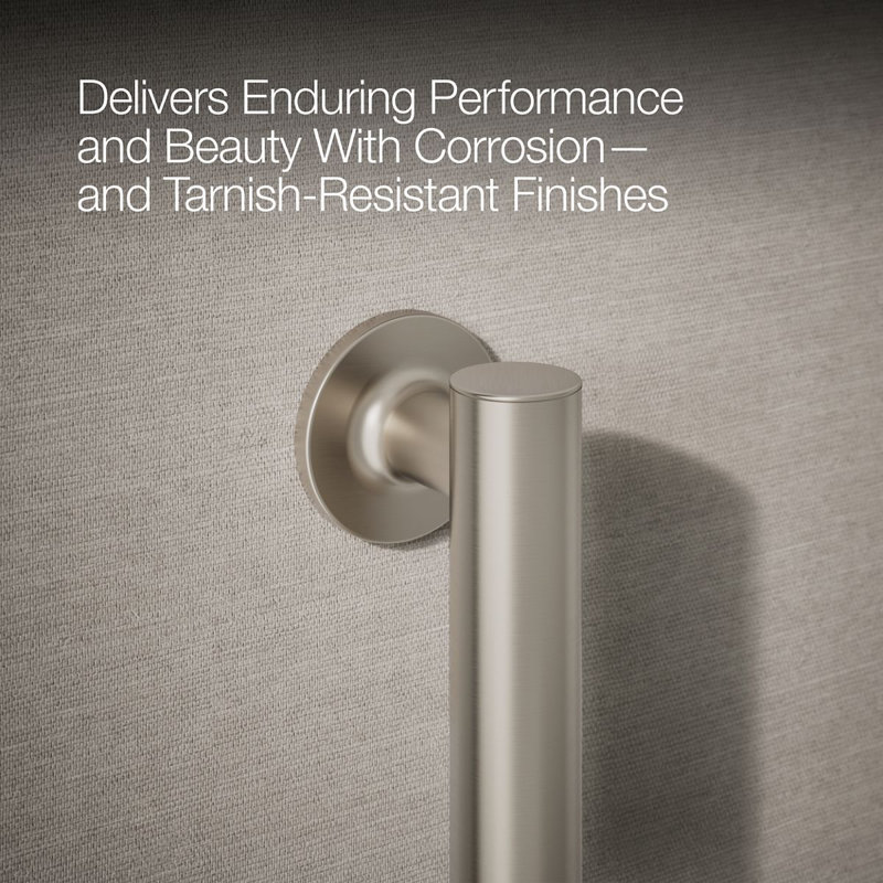 Purist® Grab Bar, Vibrant Brushed Nickel, 24"W