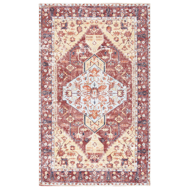 Fields Hand Loomed Performance Oriental Rug, Rectangle 3' x 5'