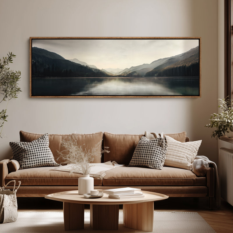 Impression sur toile, art extra large, H 20 po x l 60 po, Naturel