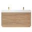 Ensemble de meuble-lavabo double 59,8 po Beira-70529764-70529763