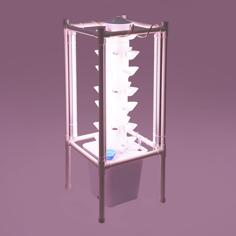 Mécanisme hydroponique 35-Pod, tour de jardinage hydroponique avec lumières