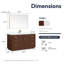 Meuble-lavabo simple 60 po Cloverfield-93496144-93496145