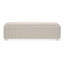 Banc décoratif en velours Amaryllis - Taupe