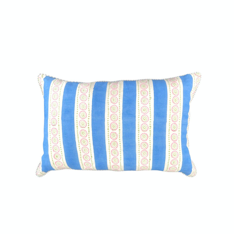Housse de coussin Malhaar, Bleu