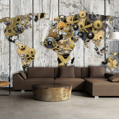 Dzhenka Textured Matte Peel & Stick Mural