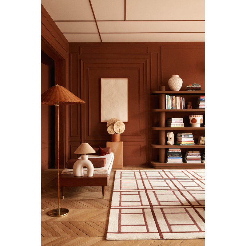 Eclisse, Rectangle 5'7" x 7'10", Brick