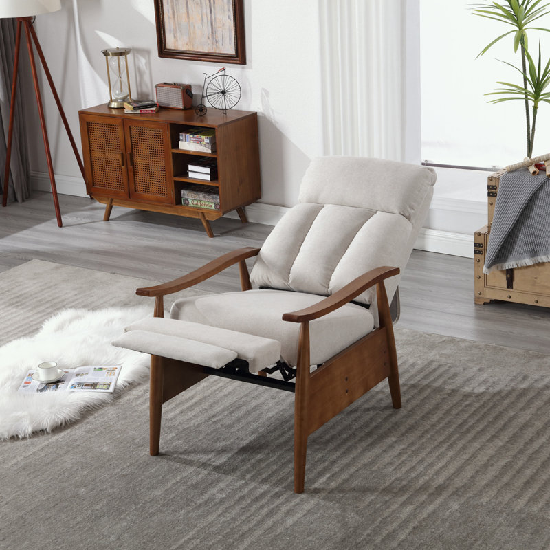 Fauteuil inclinable Stiltner, Lin beige