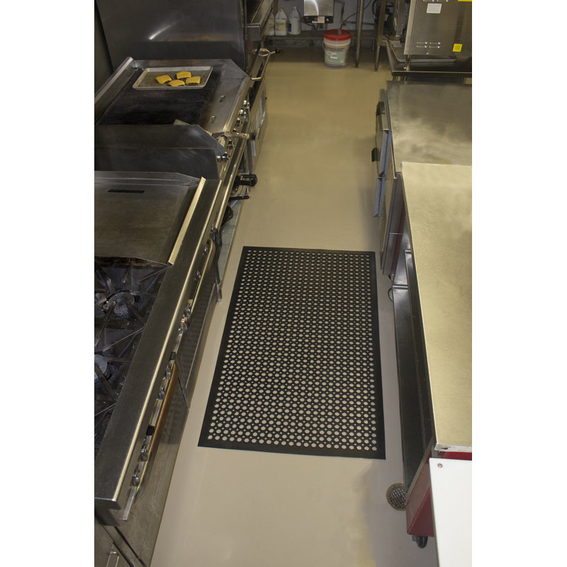 Tapis anti-fatigue Venuti, Noir