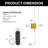 LED Wallchiere, Armed Sconces Battery Operated-484983687