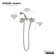 Kohler Awaken 2-In-1 Multifunction 1.75 GPM Shower Combo Kit, Showerhead and Handshower, Three Spray Settings