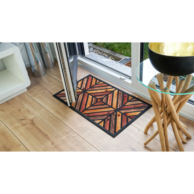 Portacolour Non-Slip Chevron Doormat
