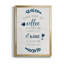 «Coffee and Wine», art textuel sur toile-446891954-446891944