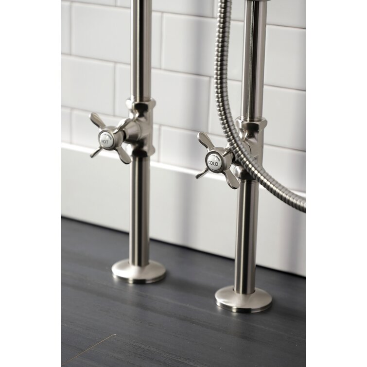 Kingston Brass CCK226K0 Kingston Freestanding Clawfoot Tub Faucet