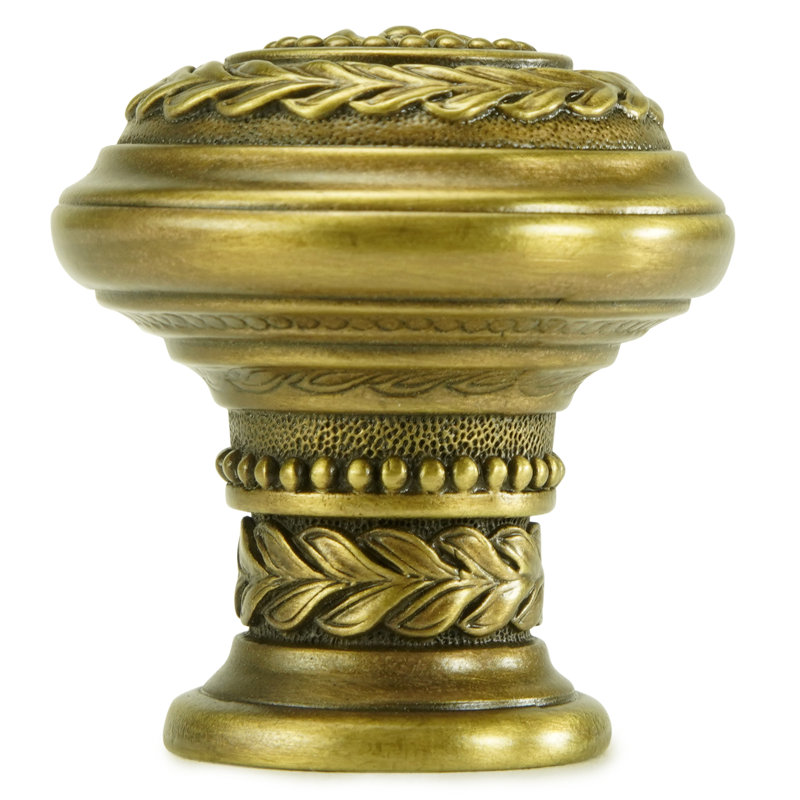 KINGSTON KNOB PLATE, Brass