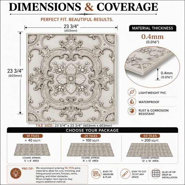 Dimensions du produit