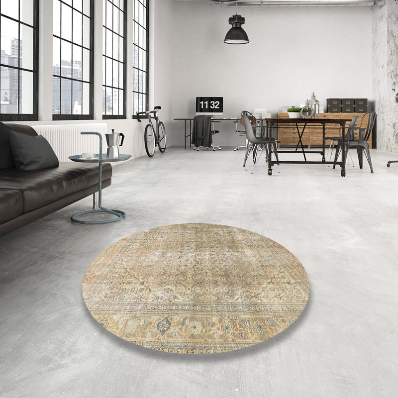 Oriental Indoor Rug, Round 8'