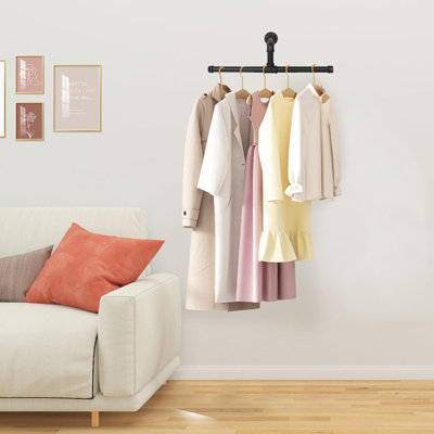 50.8cm Wall Mounted Clothes Rack