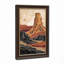 «Layered Rock Formation in Earth Tones», art mural sur toile de style collage-133061736