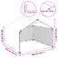 Galvanised Steel Dog House-1948362858