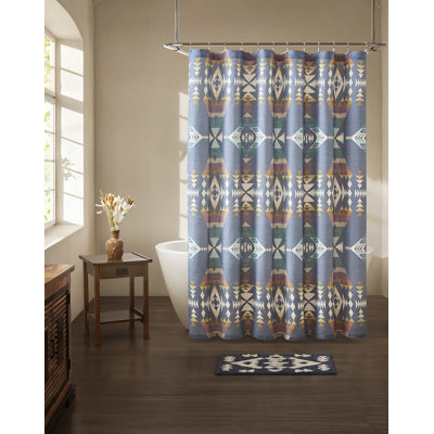 Pendleton Diamond Peak Shower Curtain 72X72